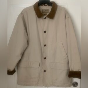 L.L. Bean Tan and Brown Lightweight Jacket